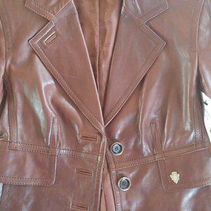 Ladies' Gucci Genuine Italian Leather Jacket